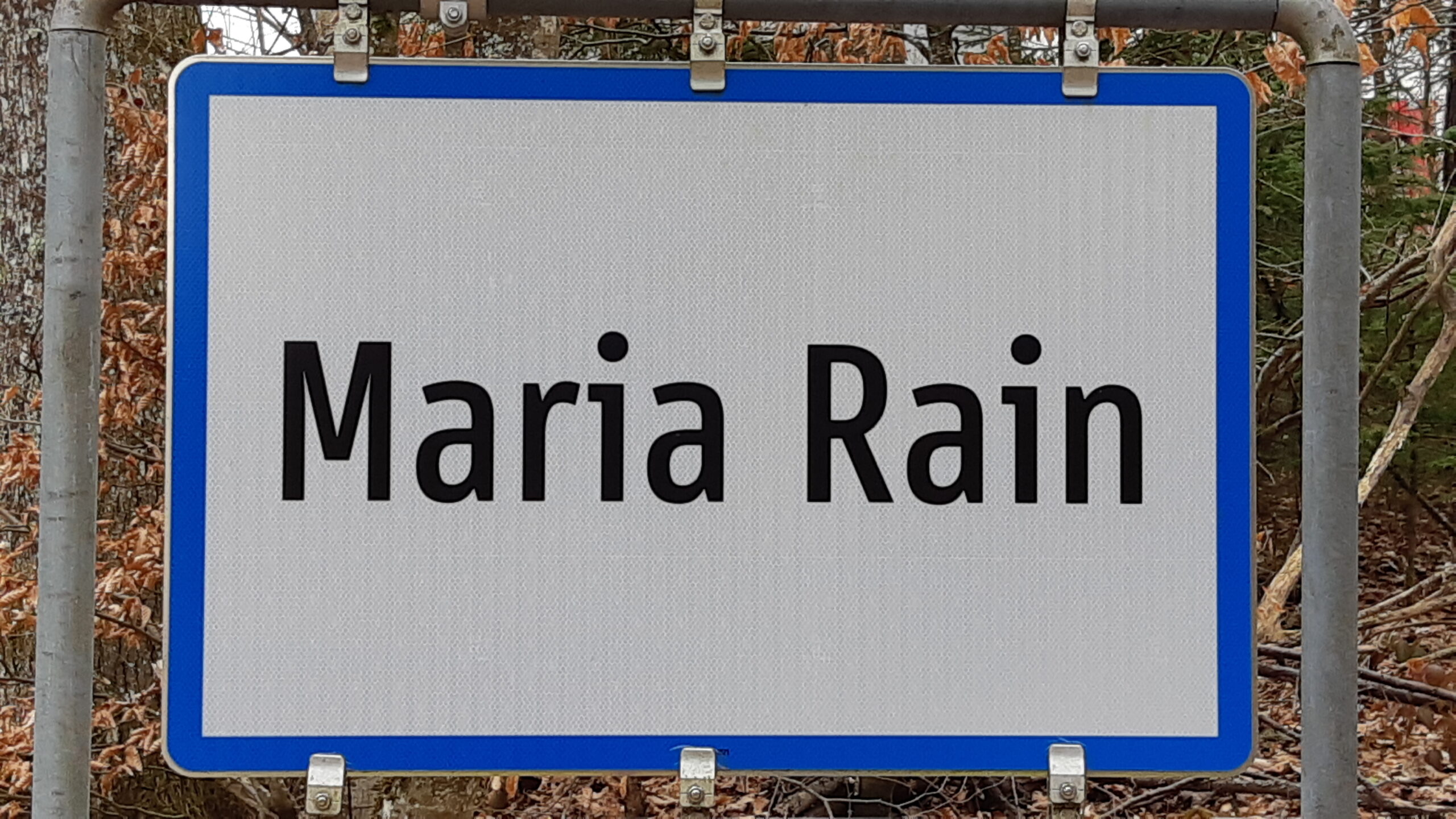 Ortstafel Maria Rain (c) Axel Kölblinger